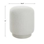 Avila Ottoman, White - Image 7