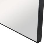 Alexo Square Mirror, Black - Image 6