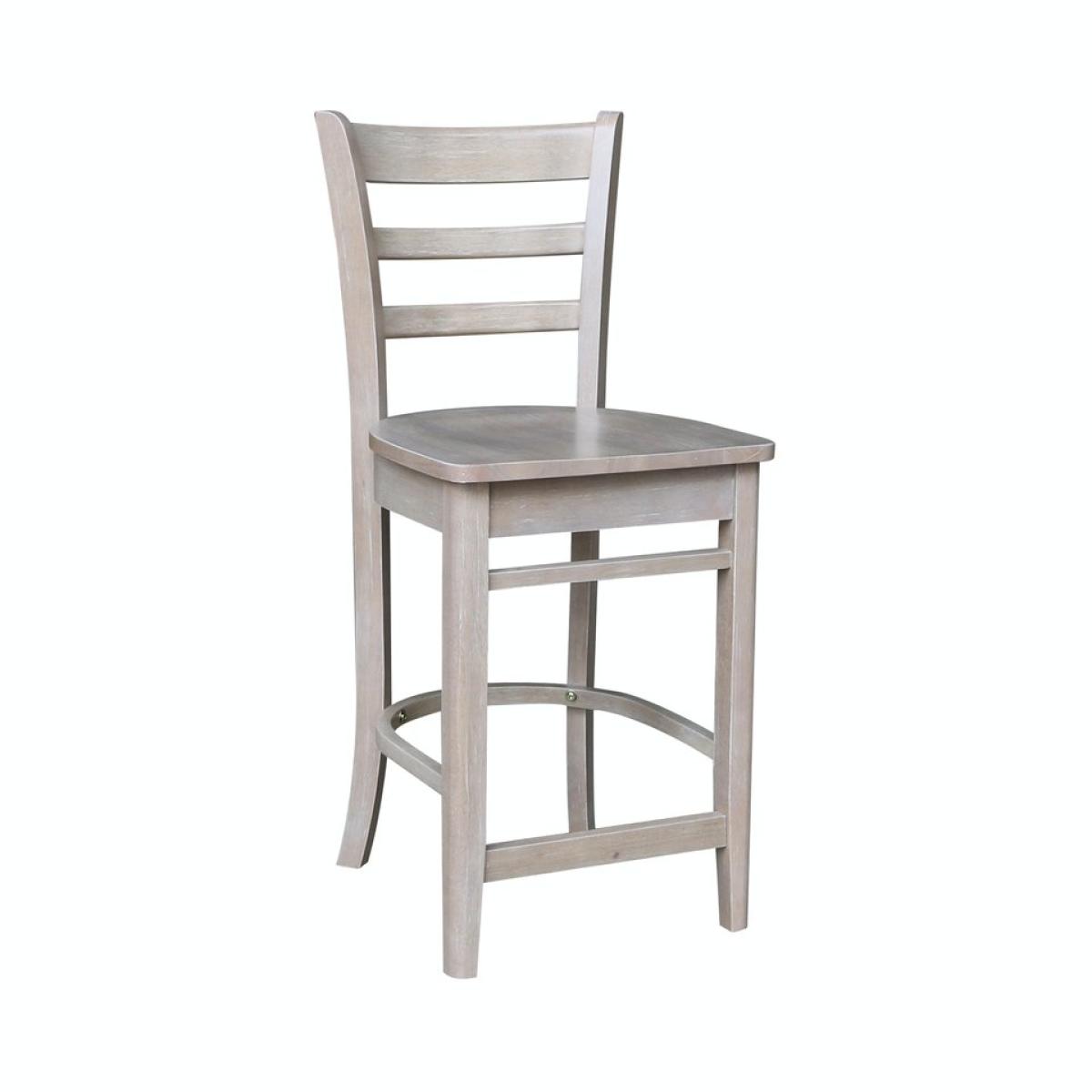 9a8a4f7130aa12e35a1f9cc460ee34bf Dining Essentials - Emily Stool in Taupe Gray - Image 1