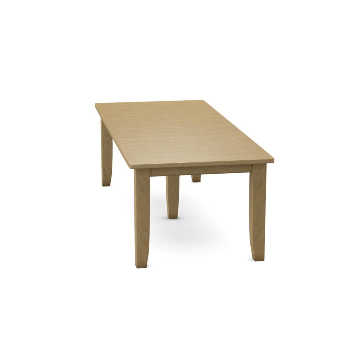 Farmhouse Solid Thick Table Top w/Shaker Legs (Set of 5) - T-53B - Image 13