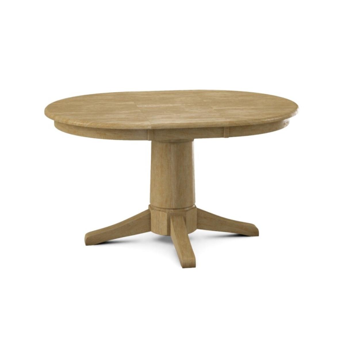 Build Your Own Pedestal Table w/ 30"H Transitional Pedestal for Extension Tops - Image 21