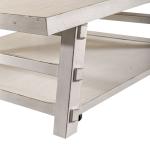 Modern Farmhouse Oversized Square Cocktail Table - Image 8