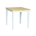 Dining Essentials - Square Table in White & Natural