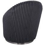 Crue Swivel Chair, Gunmetal - Image 7