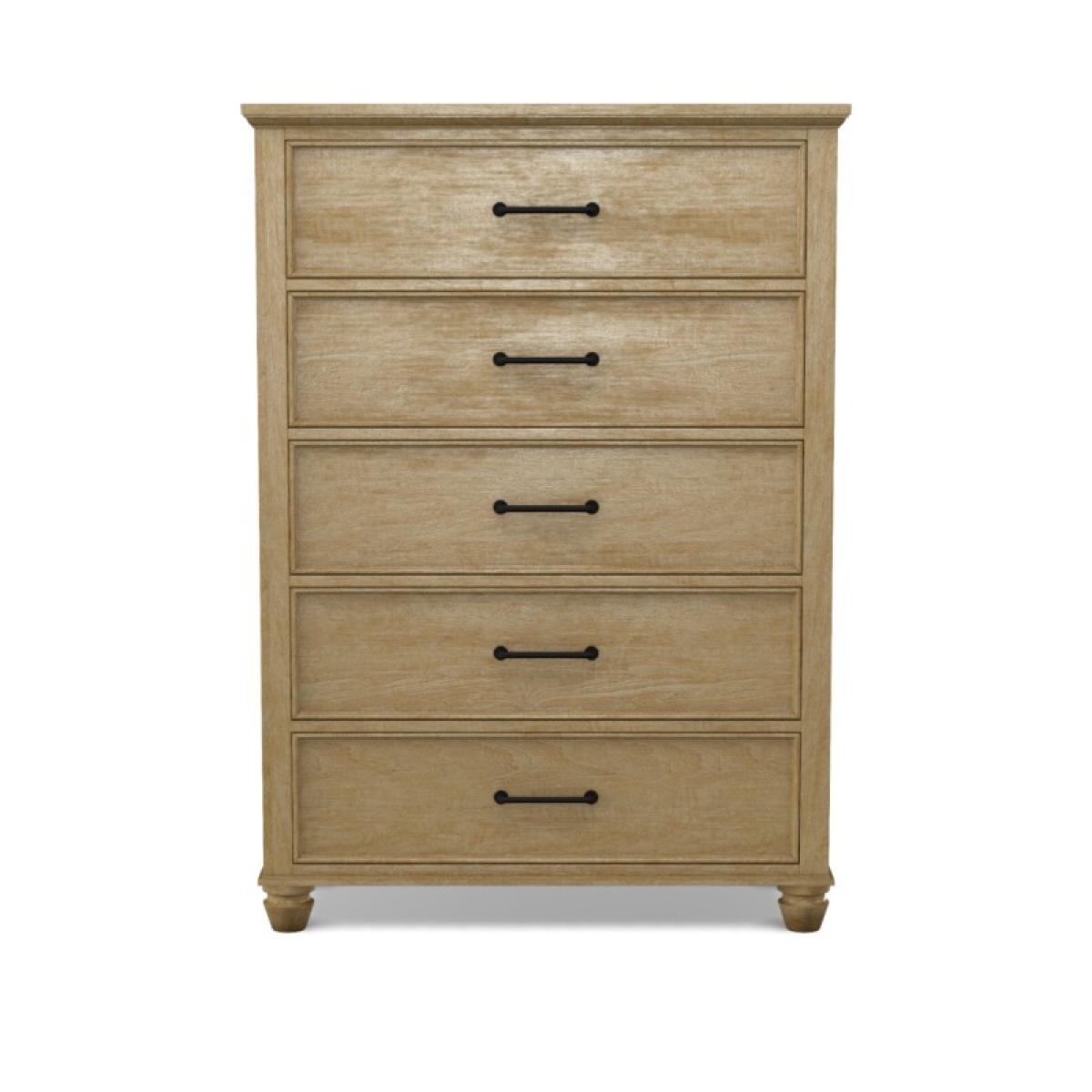 Vista Bedrom 5-Drawer Chest - Image 5