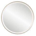 Crofton Lighted Round Mirror, Brass - Image 7