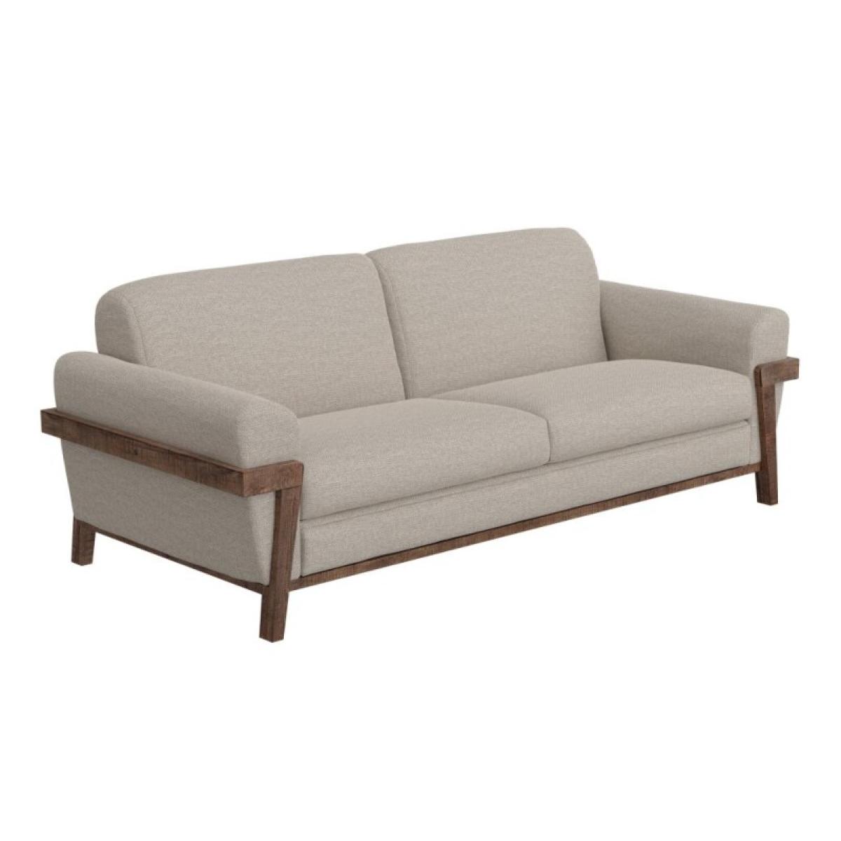 Loft Brown Wooden Frame & Base, Sofa - Image 2