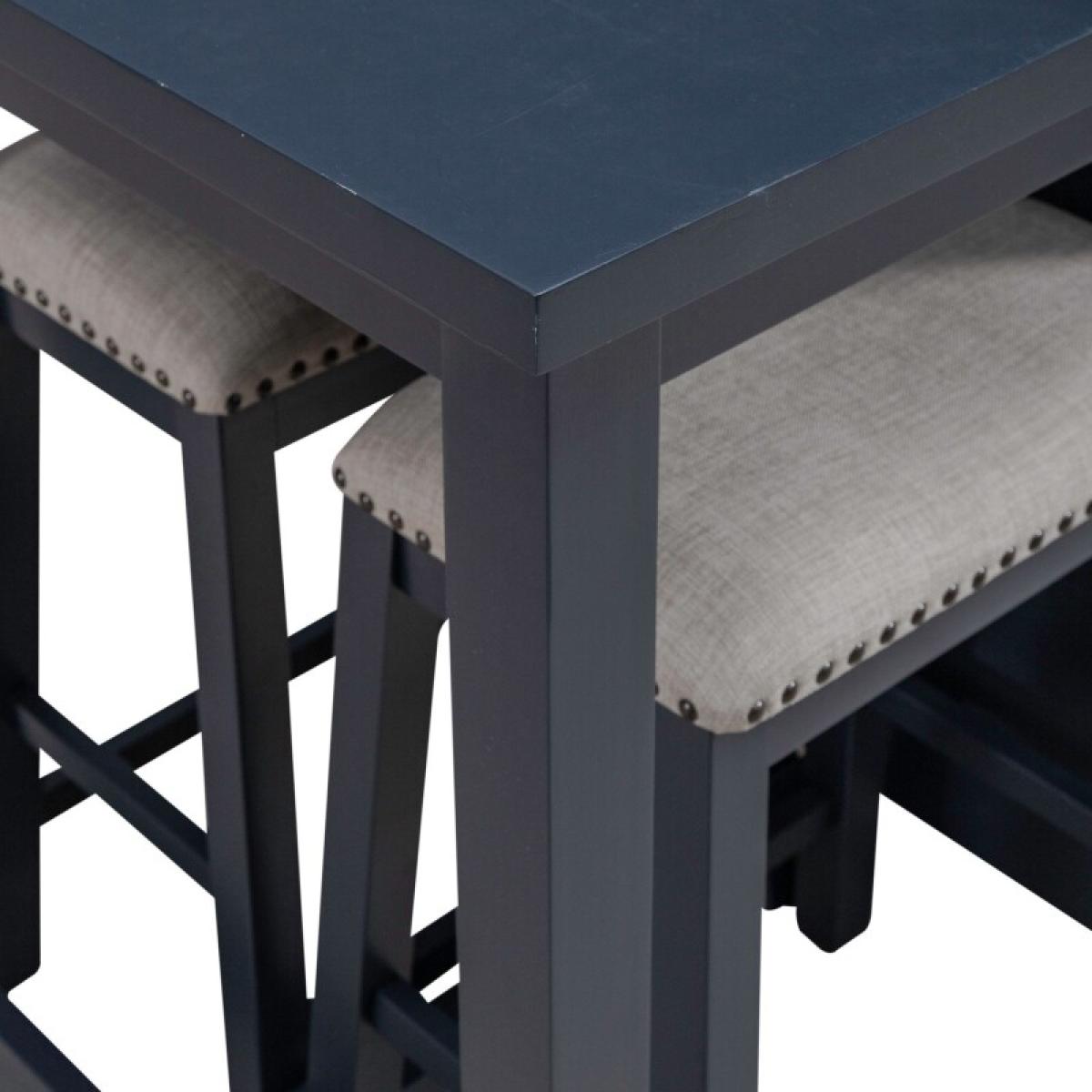 Brook Creek 3 Piece Counter Set - Navy - Image 11
