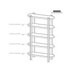 4 Shelves, Bookcase - Balam - Image 8