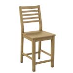 24" Aspen Ladder Back Counter Stool