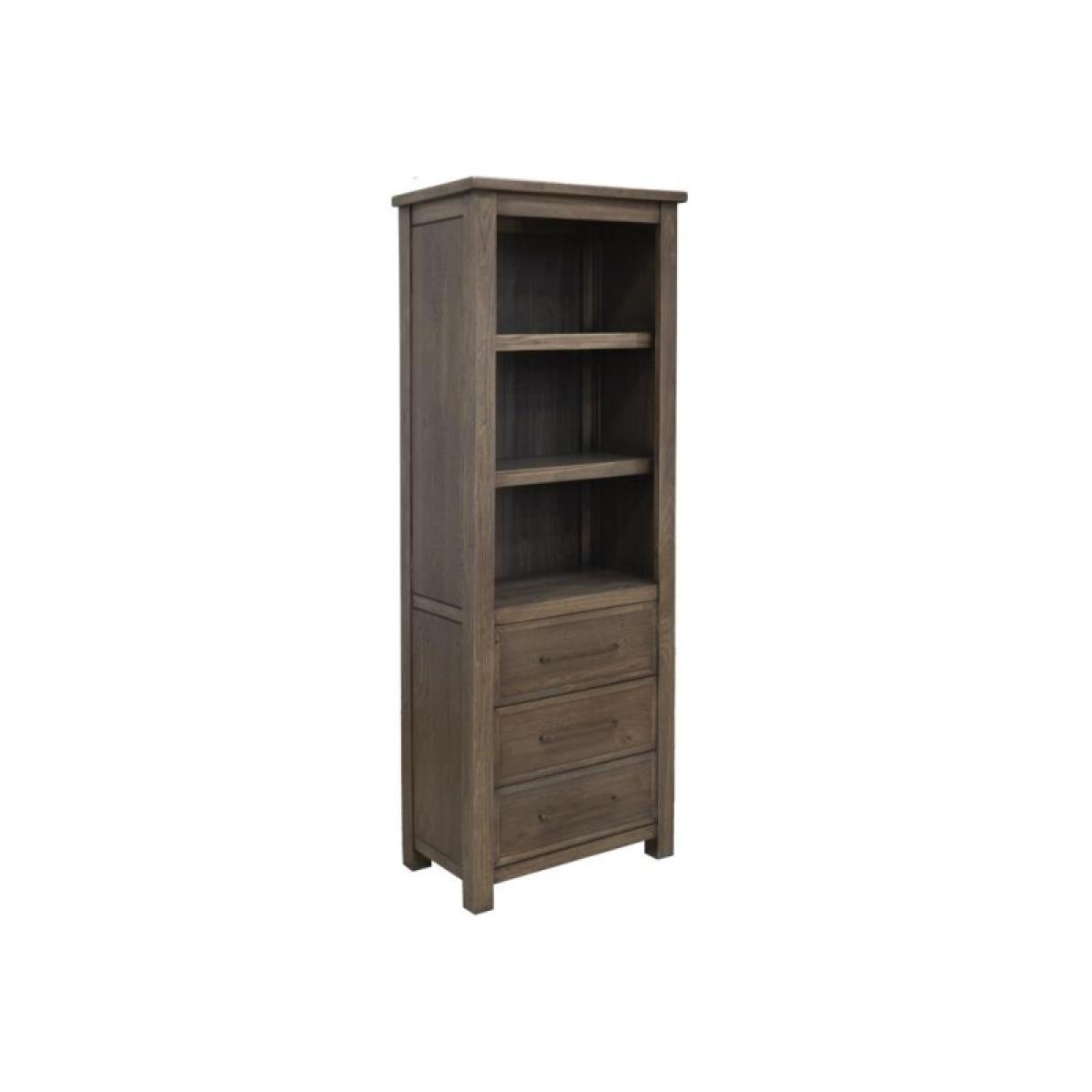 3 Drawer 3 Shelves Bookcase - Novus Lodge - Image 2