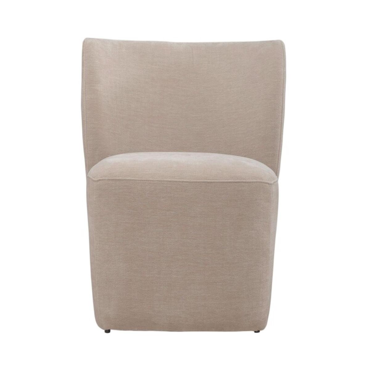 Accent Dining Chair w/ Casters - Wicker - Image 6