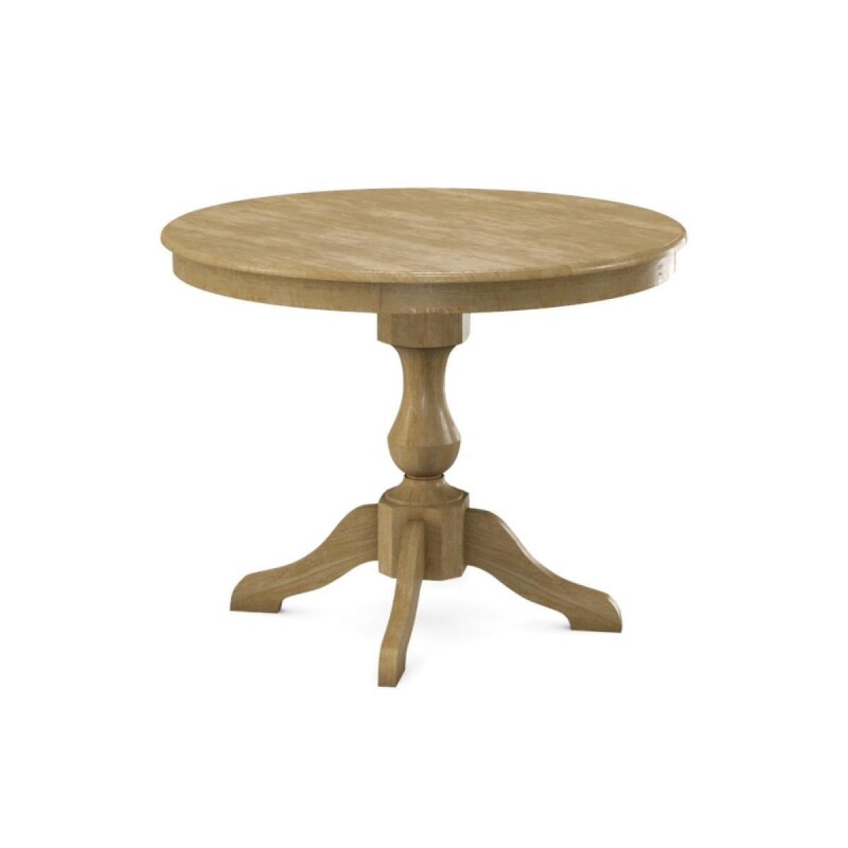Build Your Own 42" Round Pedestal Table w/ Half Bullnose Edge - Image 6