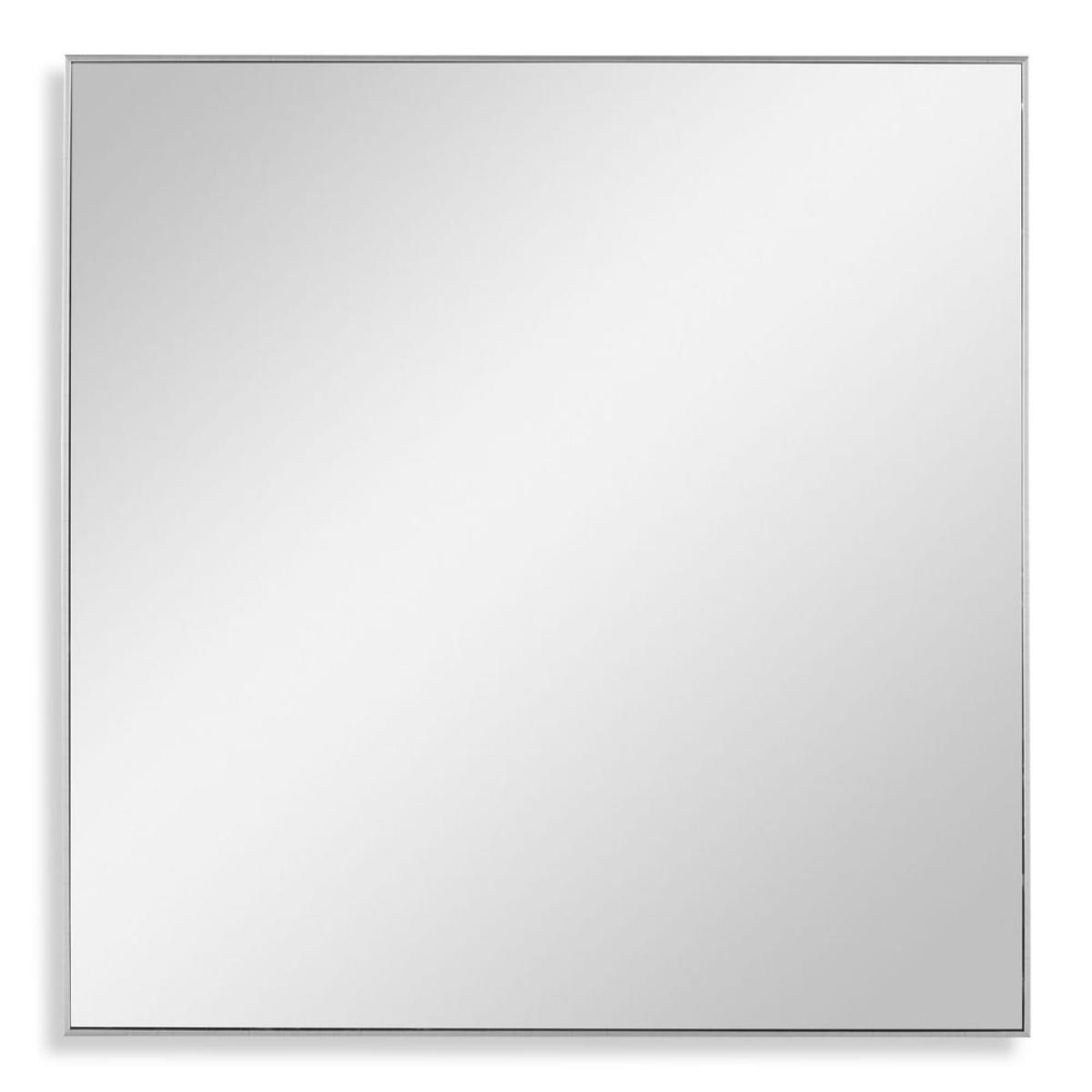 Alexo Square Mirror, Silver - Image 2