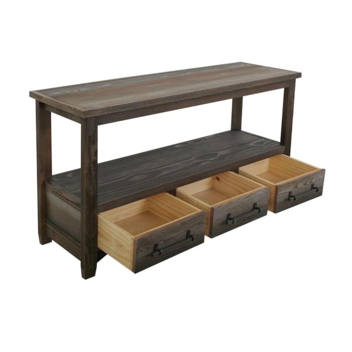 3 Drawer, Sofa Table - Town - Image 4