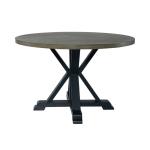 Single Pedestal Table- Navy - Image 4