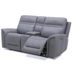 Cooper Loveseat w/Console P3 & ZG - Blue Gray - Image 9