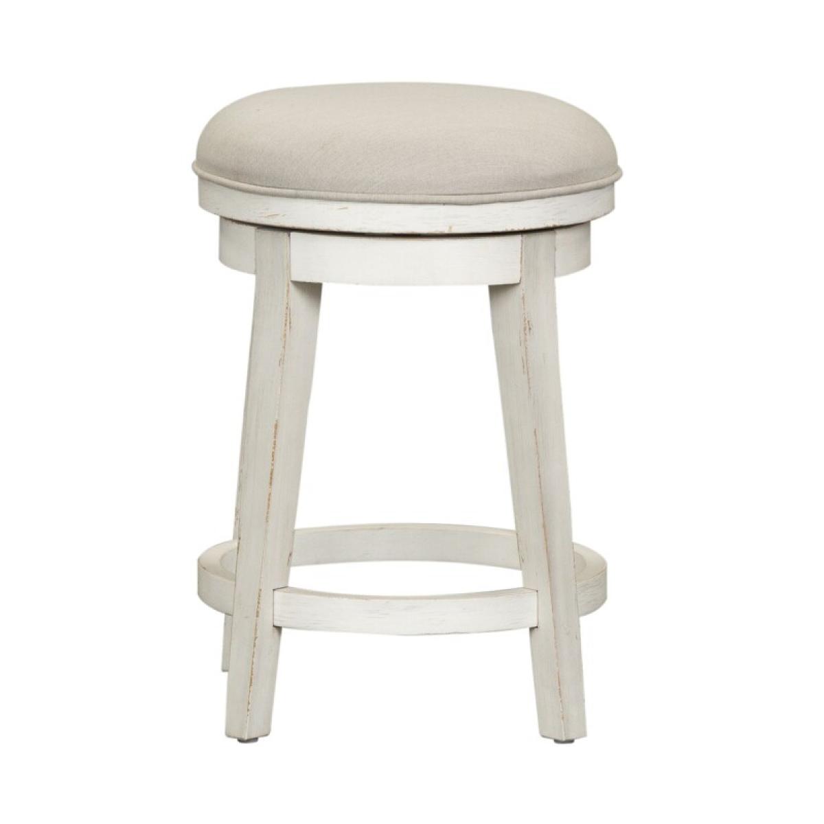 Modern Farmhouse Console Swivel Stool - Image 3
