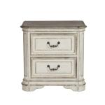 King California Upholstered Sleigh Bed, Dresser & Mirror, Night Stand - Image 6