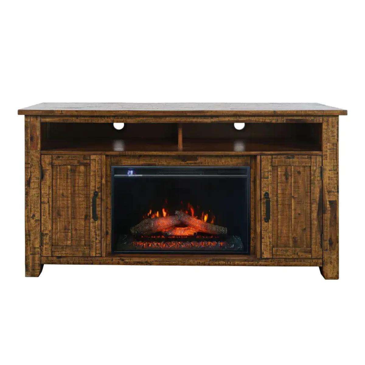 9ea6d9bd78b4dc36794400662fd54be1 Cannon Valley Electric Fireplace Media Console - Image 1