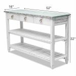 Picket Fence Entertainment Center - Image 4