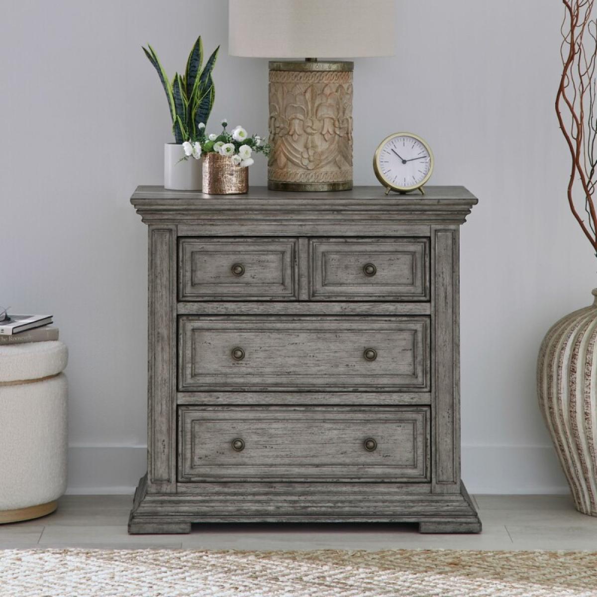 Big Valley Bedside Chest w/ Charging Station - Image 2