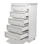 Monaco Blanc 5 Drawer Chest - Image 6