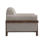 Wooden Frame & Base, Armchair - Loft Brown - Image 4