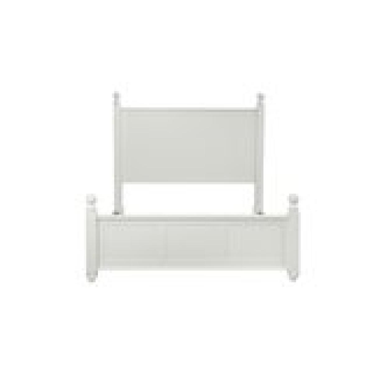 Queen Cottage Bed in Pure White - BD08-504QR - Image 5