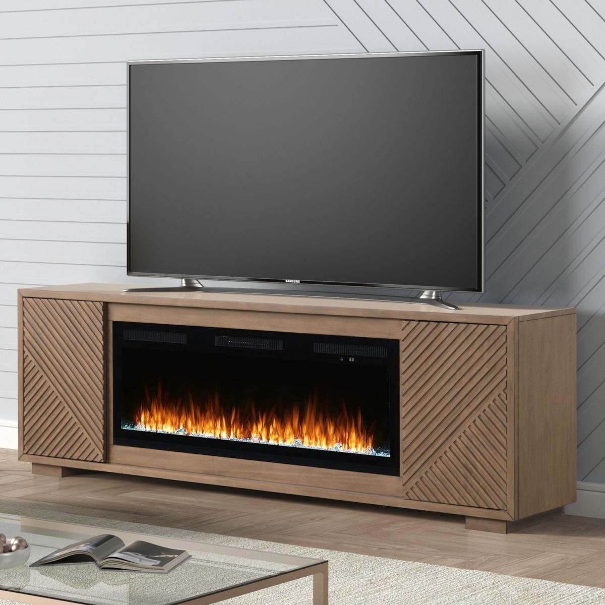 Fireplace TV Consoles 214 84 Inch Console w/ Fire FTS - Image 2