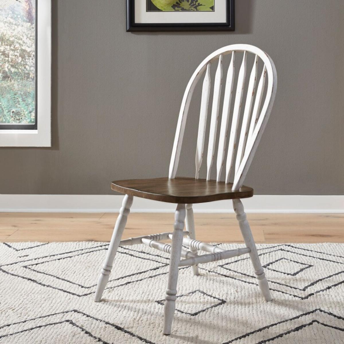 Carolina Crossing Windsor Side Chair- White - Image 2