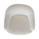 Accent Dining Chair w/ Casters - Ivory - Image 10