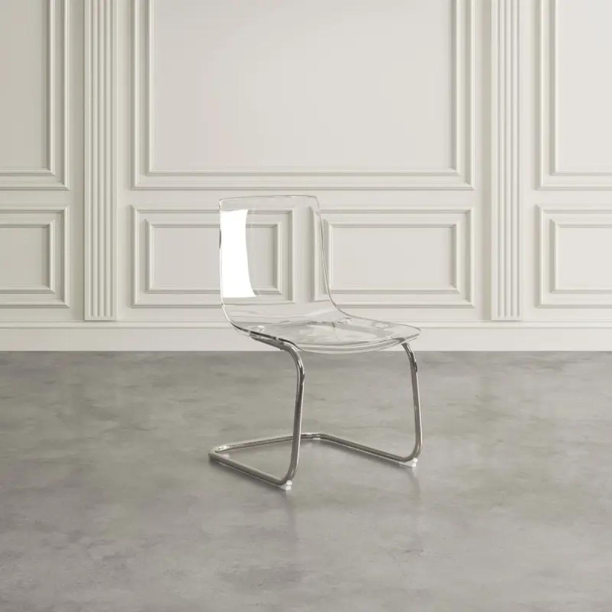 Clarity Transparent Dining Chair - Image 6