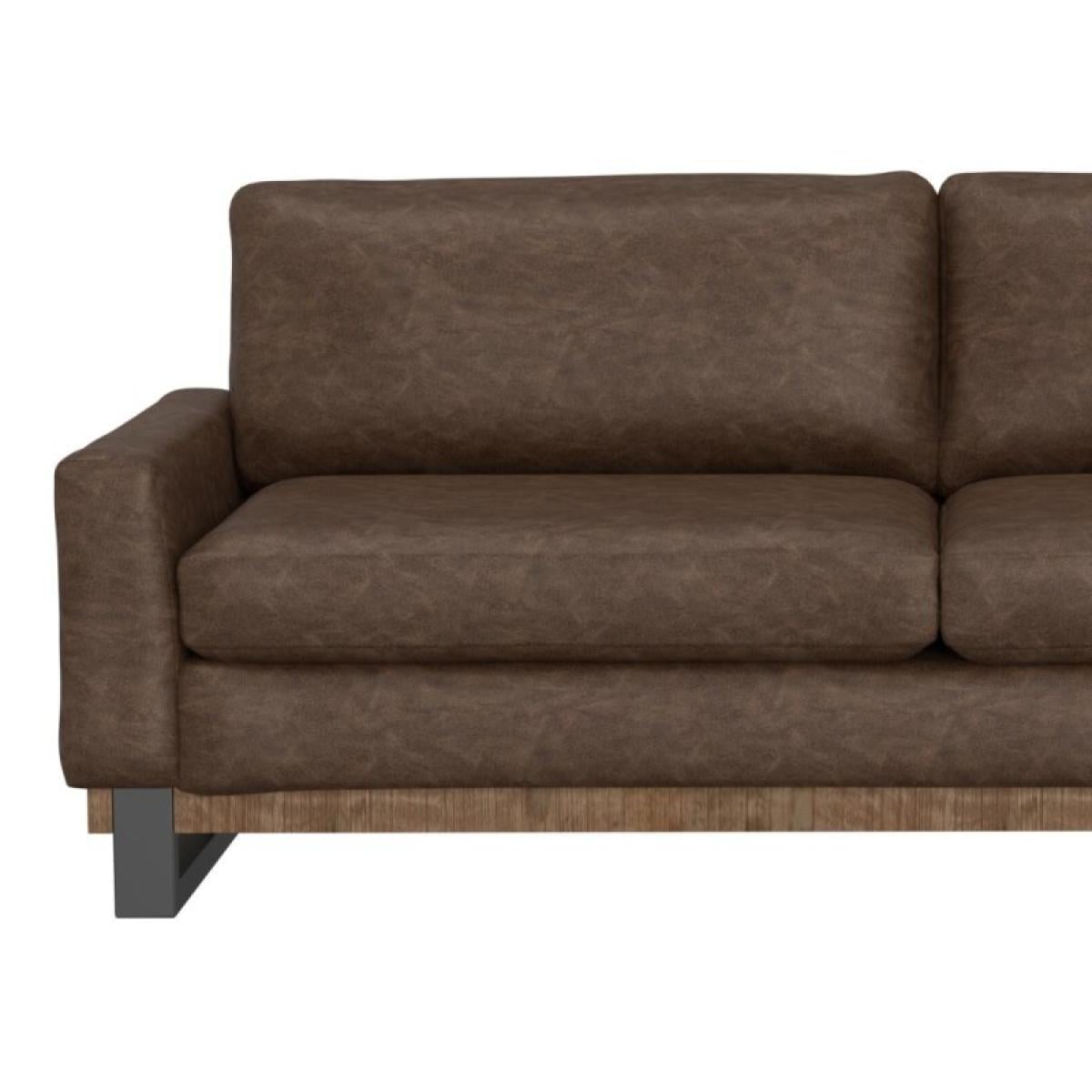 Metal & Wood Base, Sofa - Mita - Image 7