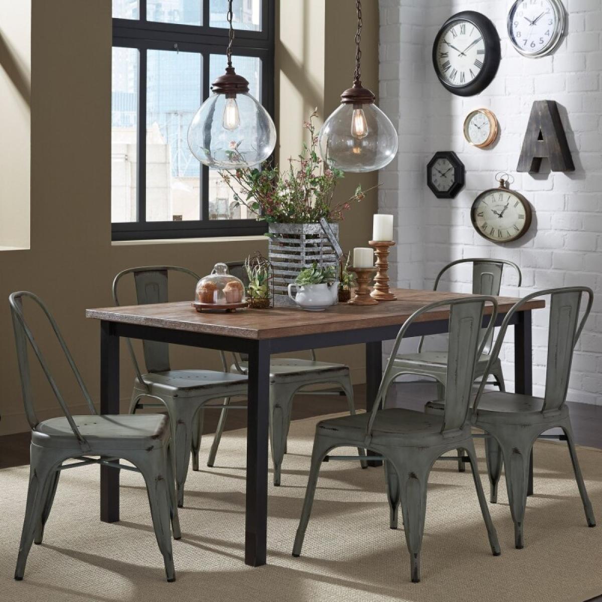 Bow Back Side Chair - Green - Image 5