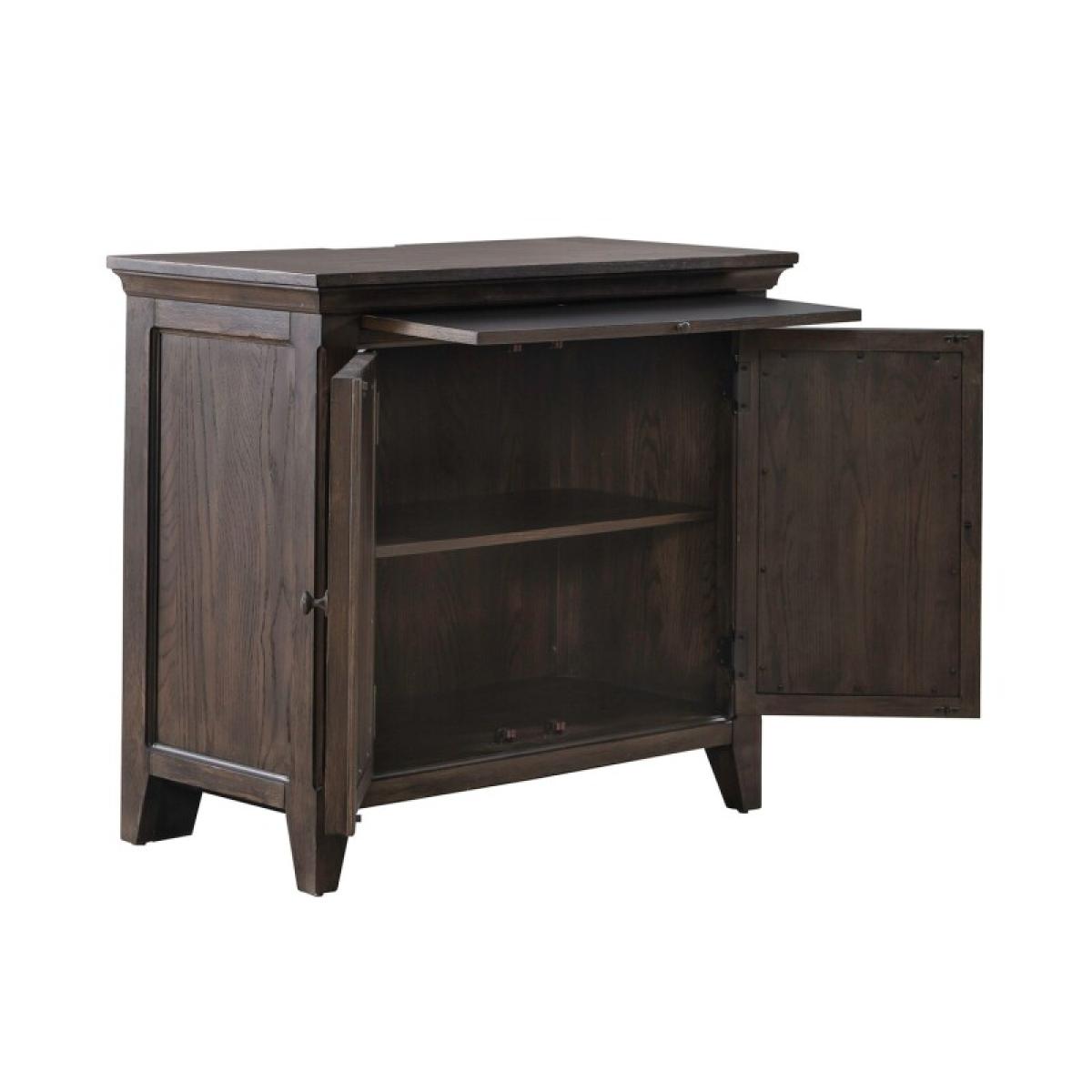 Paradise Valley 2 Door Bedside Chest w/ Charging Station - Image 8