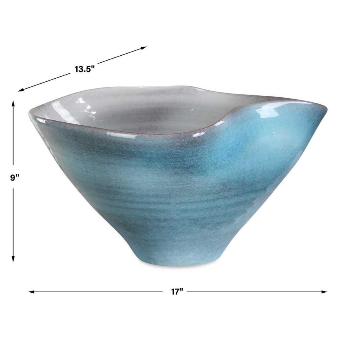 Blue Crest Bowl - Image 9