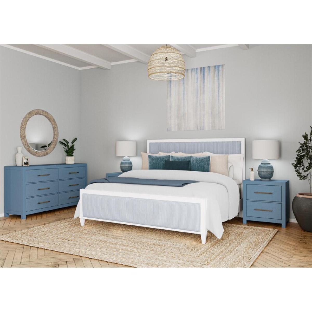 Rosalie King Upholstered Bed - Image 3