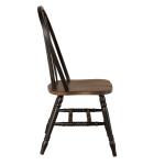 Carolina Crossing Windsor Side Chair- Black - Image 5