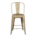 Bow Back Counter Chair - Vintage Cream (RTA) - Image 7