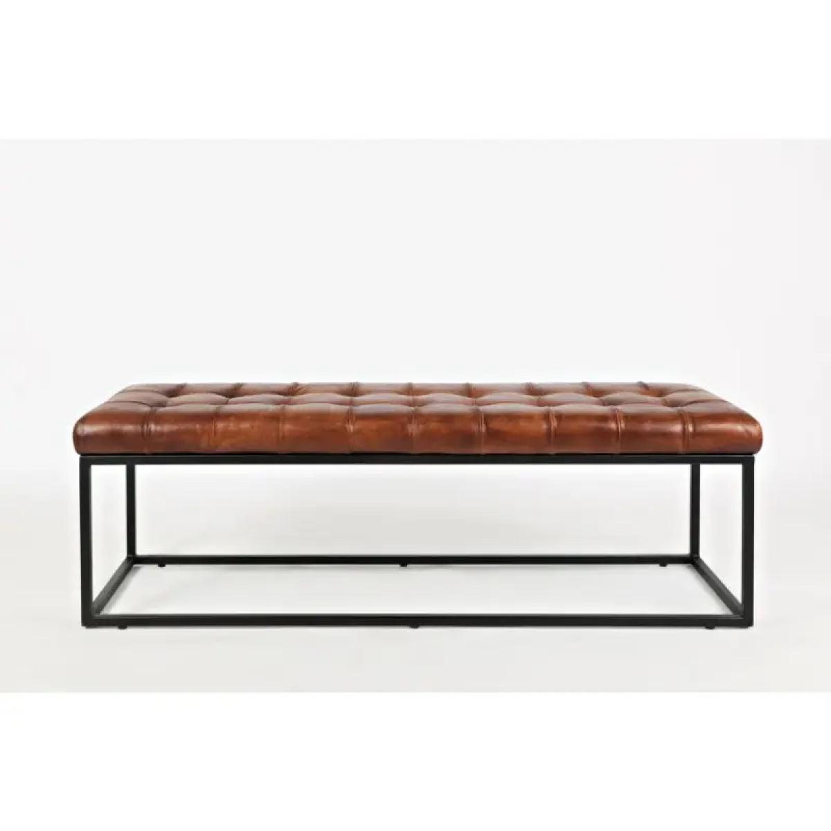 Hogan Leather Bench - Image 2