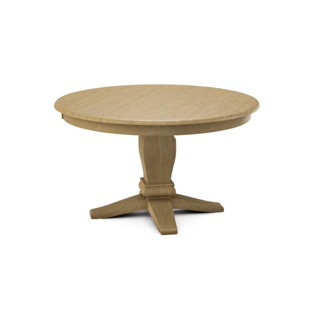 Build Your Own Pedestal Table w/ 52" Round Tabletop w/Reverse Bevel Edge - Image 31