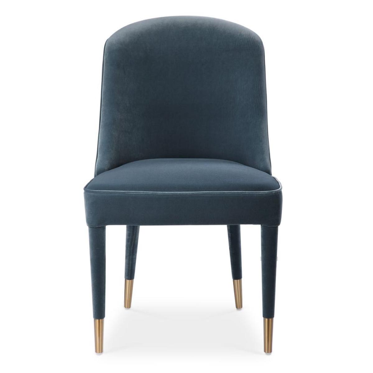 Brie Armless Chair, Blue, 2 Per Box, Priced Each - Image 2