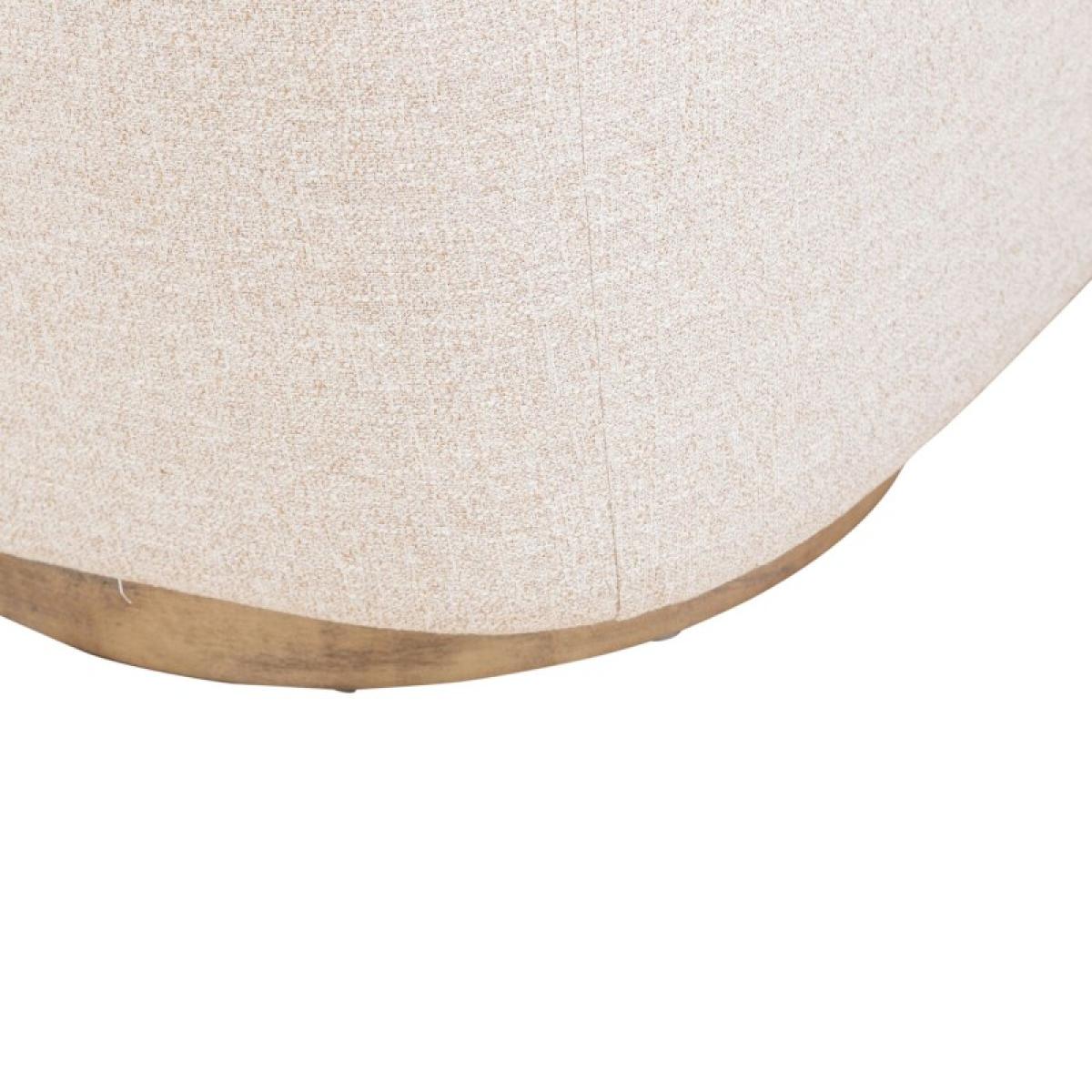 Nora Uph Swivel Accent Chair - Light Brown - Image 10