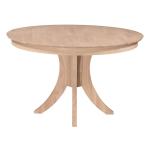Sienna Round Solid Table Top w/ 30" Sienna Pedestal Base - T-148B-30