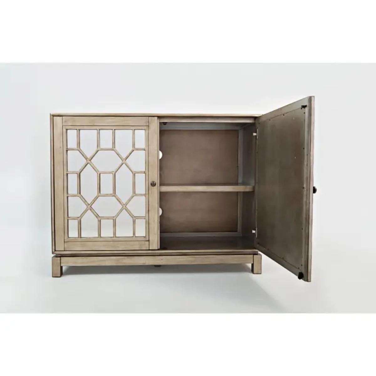 Casa Bella 2 Door Mirrored Cabinet - Image 4