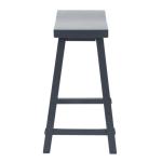 Creations 24 Inch Sawhorse Counter Stool- Navy - Image 5