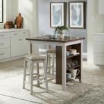 Brook Creek 3 Piece Counter Set - Two Tone