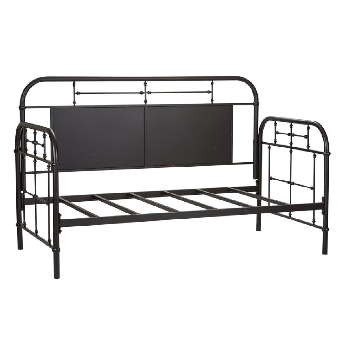 Vintage Series Twin Metal Day Bed - Black - Image 3