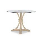 36" Flair Pedestal Base with 48" Glass Top - T-12B-36-GLASS